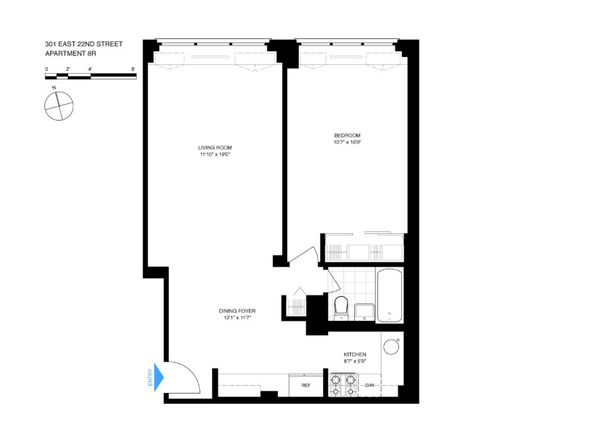 301 East 22nd Street 8R, New York NY 10010