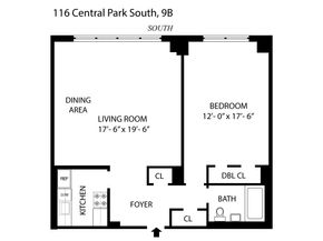 116 Central Park S 9B, New York NY 10019