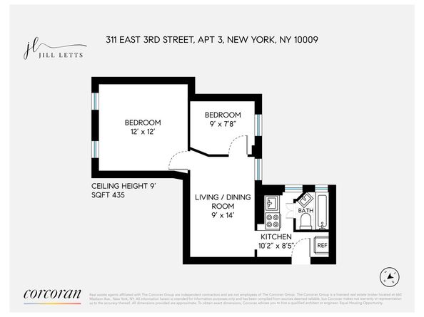 311 East 3rd Street 3, New York NY 10009