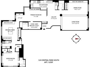 120 Central Park S 12DEF, New York NY 10019