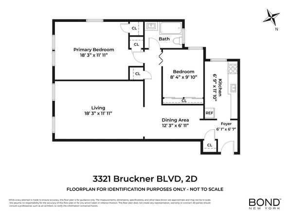 3321 Bruckner Boulevard 2D, Bronx NY 10461