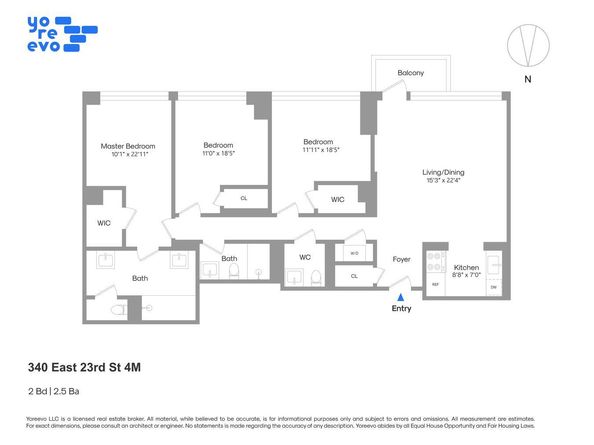 340 East 23rd Street 4M, New York NY 10010