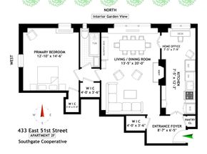 433 East 51st Street 2F, New York NY 10022