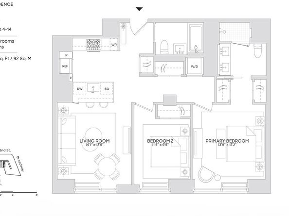 212 West 72nd Street 8A, New York NY 10023