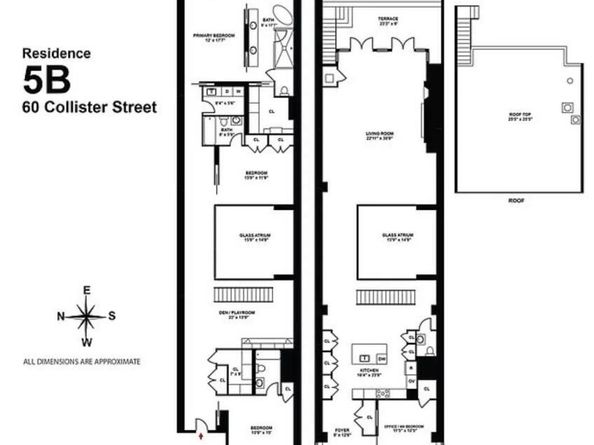 60 Collister Street PH5B, New York NY 10013