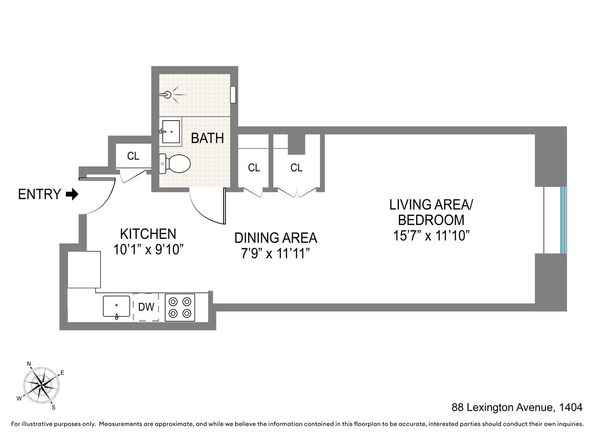 88 Lexington Avenue 1404, New York NY 10016