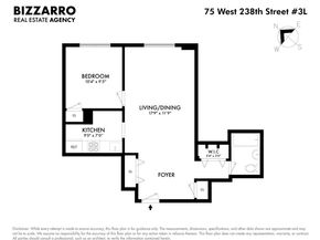 75 West 238th Street 3L, Bronx NY 10463