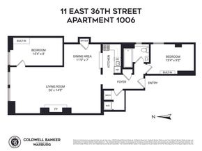 11 East 36th Street 1006, New York NY 10016