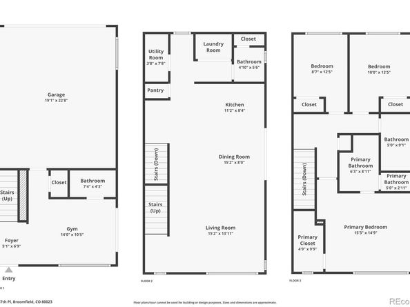 2734 W 167th Place, Broomfield CO 80023