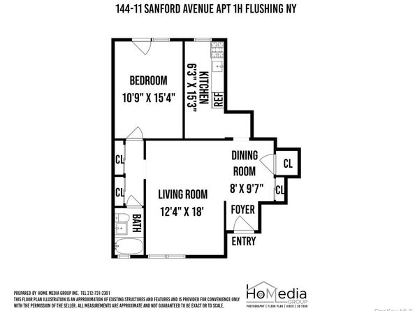 144-11 Sanford Avenue 1H, Flushing NY 11355
