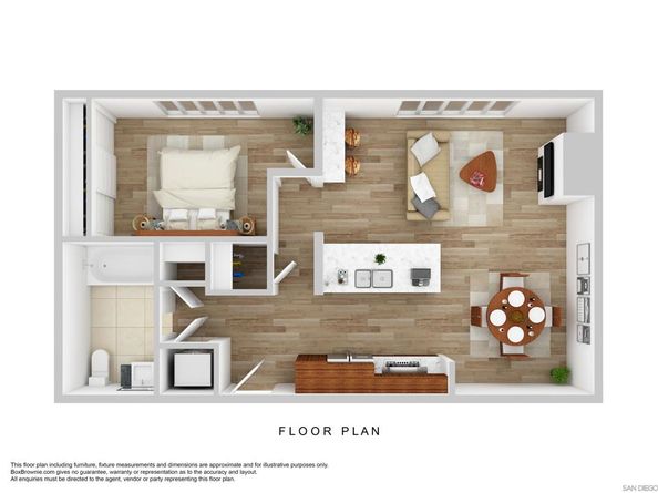 700 W E St 403, San Diego CA 92101