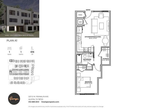 3613 Jetson WAY 1103, Austin TX 78723