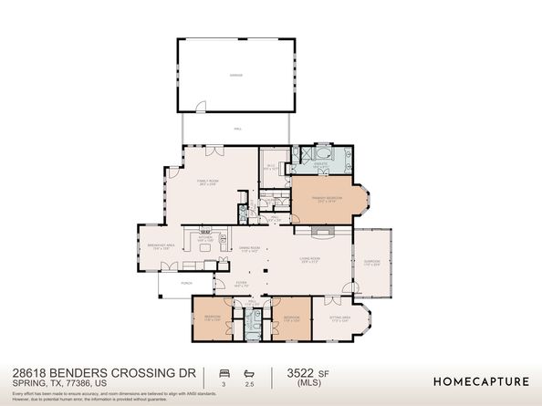 28618 Benders Crossing Drive, Spring TX 77386