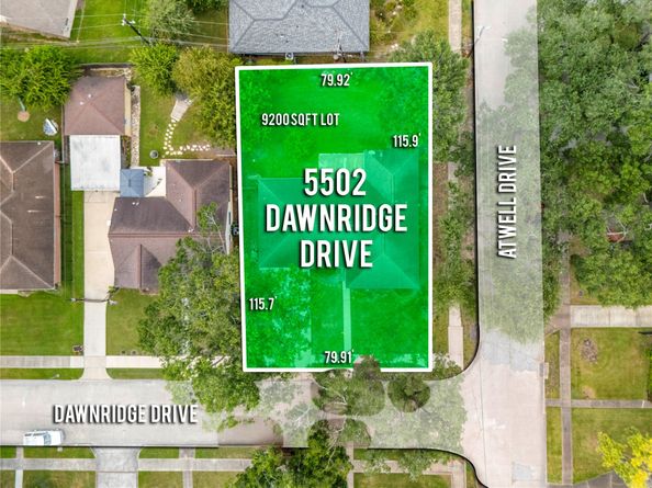 5502 Dawnridge Drive, Houston TX 77035