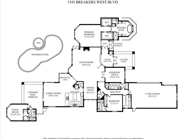 1543 Breakers West Boulevard, West Palm Beach FL 33411