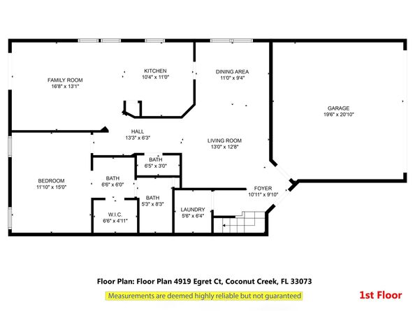 4919 Egret Ct, Coconut Creek FL 33073