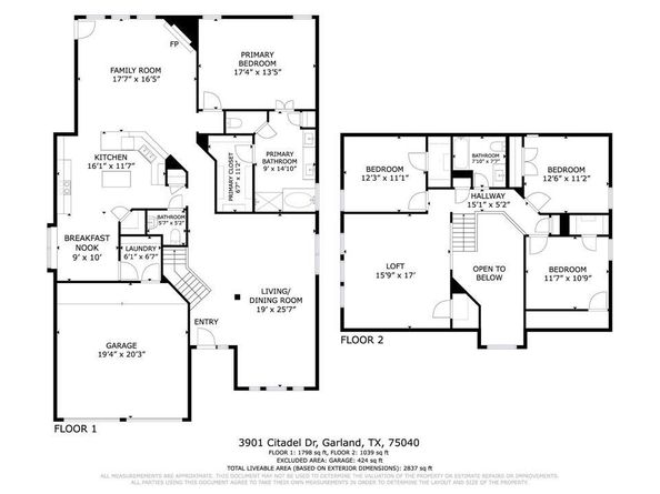 3901  Citadel Drive , Garland Texas 75040