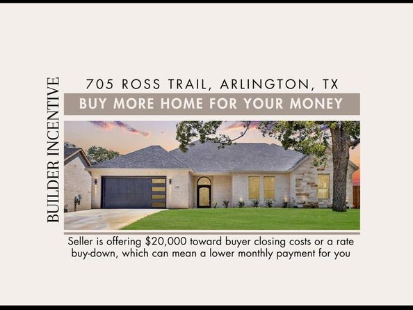 705  Ross Trail , Arlington Texas 76012
