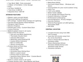 6980 NW 6th Ct, Plantation FL 33317