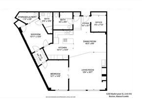 1200 Washington St 416, Boston MA 02118