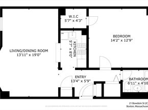 21 Bowdoin 2C, Boston MA 02114