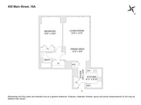 455 Main Street 16A, New York NY 10044