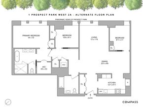 1 Prospect Park W 2A, Brooklyn NY 11215
