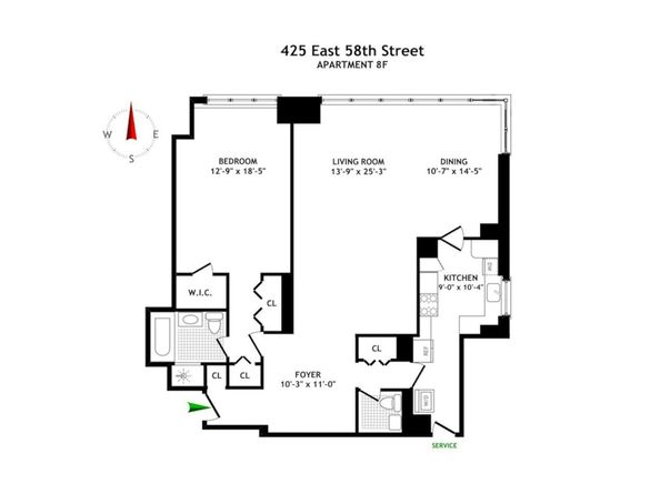 425 East 58th Street 8F, New York NY 10022
