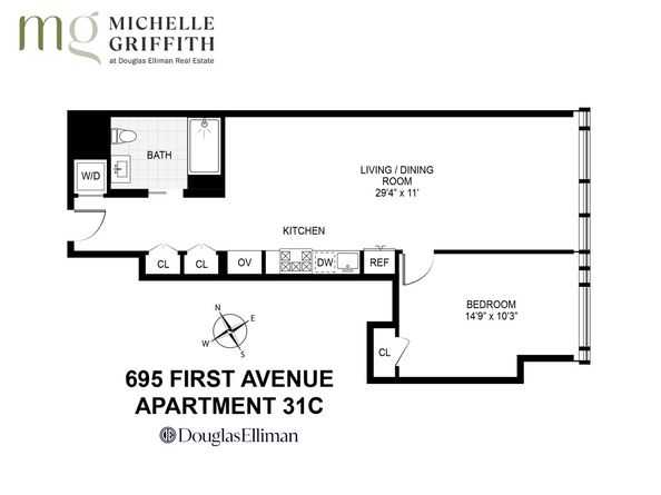 695 1st Avenue 31C, New York NY 10016