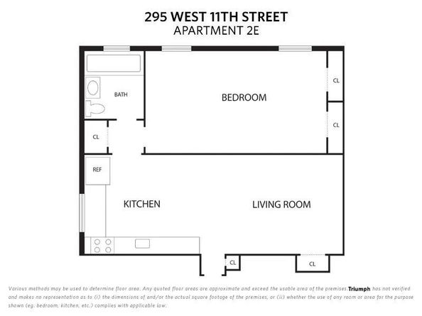 295 West 11th Street 2E, New York NY 10014