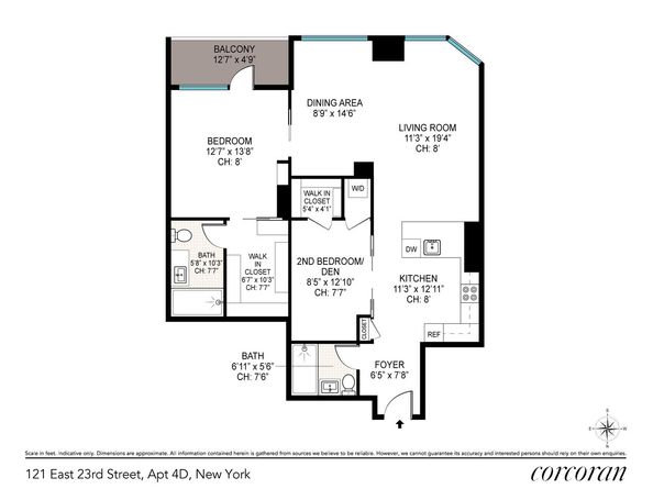 121 East 23rd Street 4D, New York NY 10010