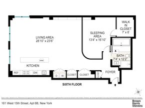 161 West 15th Street 6B, New York NY 10011