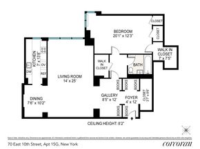 70 East 10th Street 15G, New York NY 10003