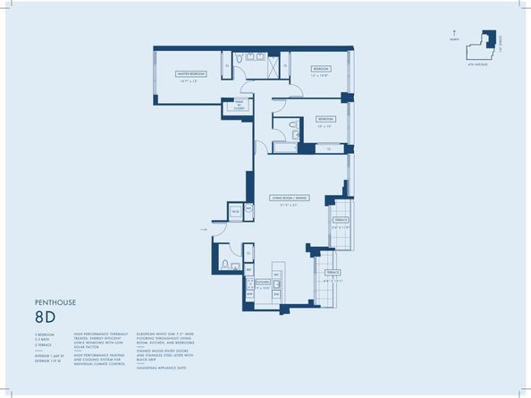 251 1st Street PH8D, Brooklyn NY 11215