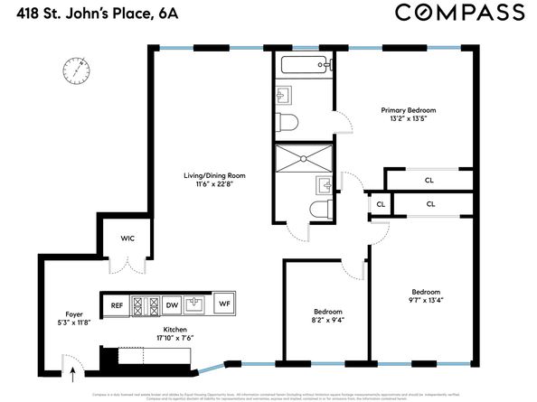 418 St Johns Place 6A, Brooklyn NY 11238