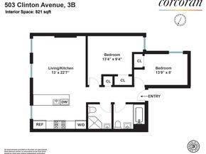 503 Clinton Avenue 3B, Brooklyn NY 11238
