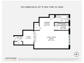 255 Cabrini Boulevard 1F, New York NY 10040