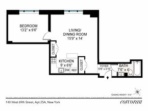 140 West 69th Street 25A, New York NY 10023