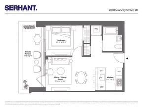 208 Delancey Street 2D, New York NY 10002