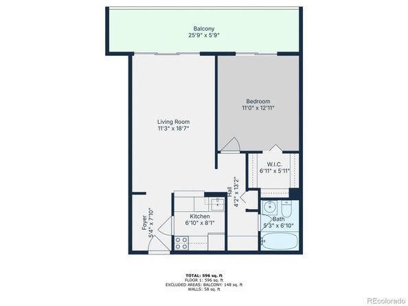 1441 N Humboldt Street 507, Denver CO 80218