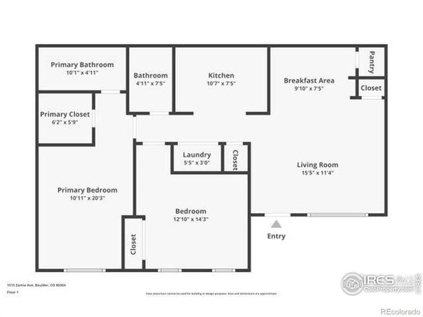 1515 Zamia Avenue 3, Boulder CO 80304