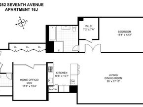 252 7th Avenue 16J, New York NY 10001