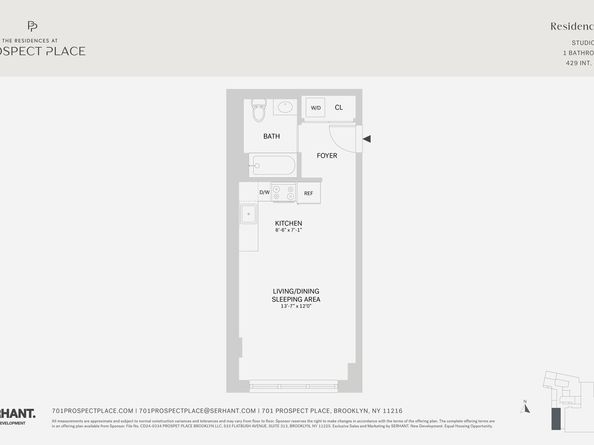 701 Prospect Place 101, Brooklyn NY 11216