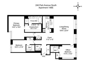 240 Park Avenue S 14B, New York NY 10003