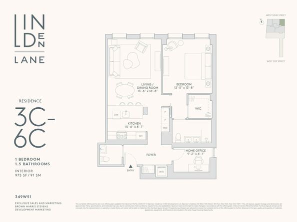349 West 51st Street 3C, New York NY 10019