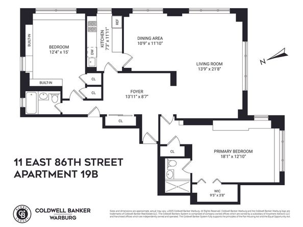 11 East 86th Street 19B, New York NY 10028