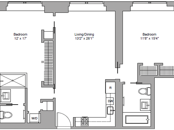 123 Washington Street 52D, New York NY 10006