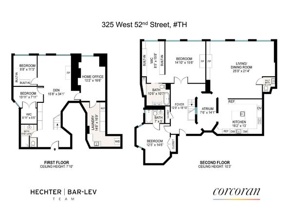 325 West 52nd Street TH, New York NY 10019