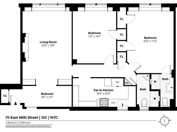 70 East 96th Street 12C, New York NY 10128