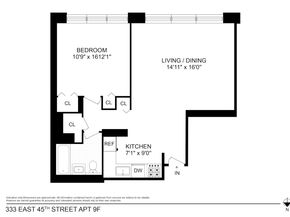 333 East 45th Street 9F, New York NY 10017